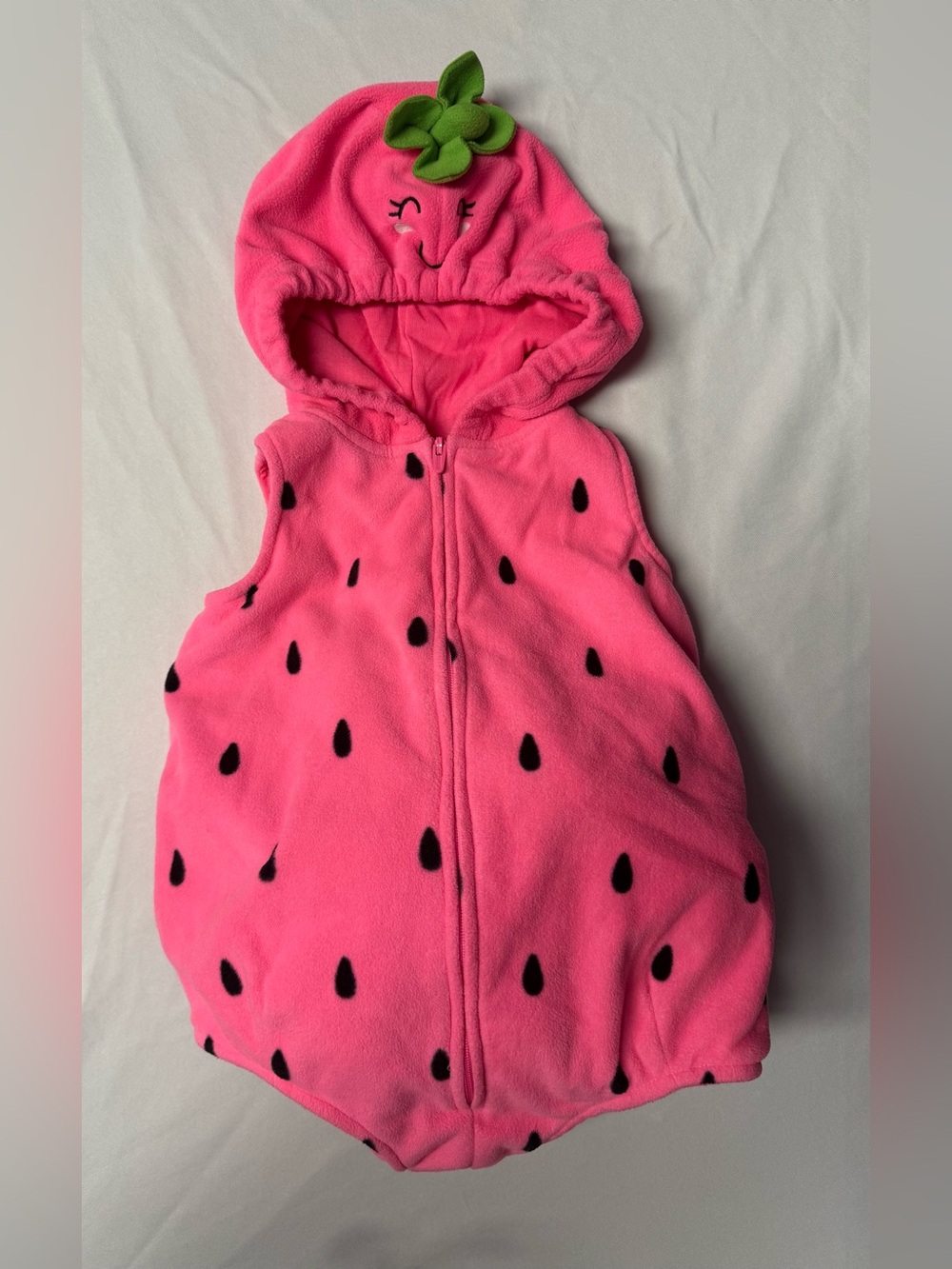 Carter's Bright Pink Strawberry Costume